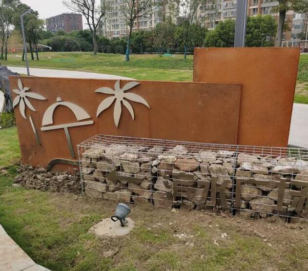 宁县锈钢板挡土墙