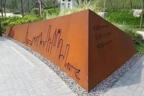 宁县耐候钢挡土墙